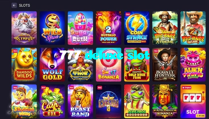 777 deluxe slot casino presented on mobile device in Pakistan with slots and live games